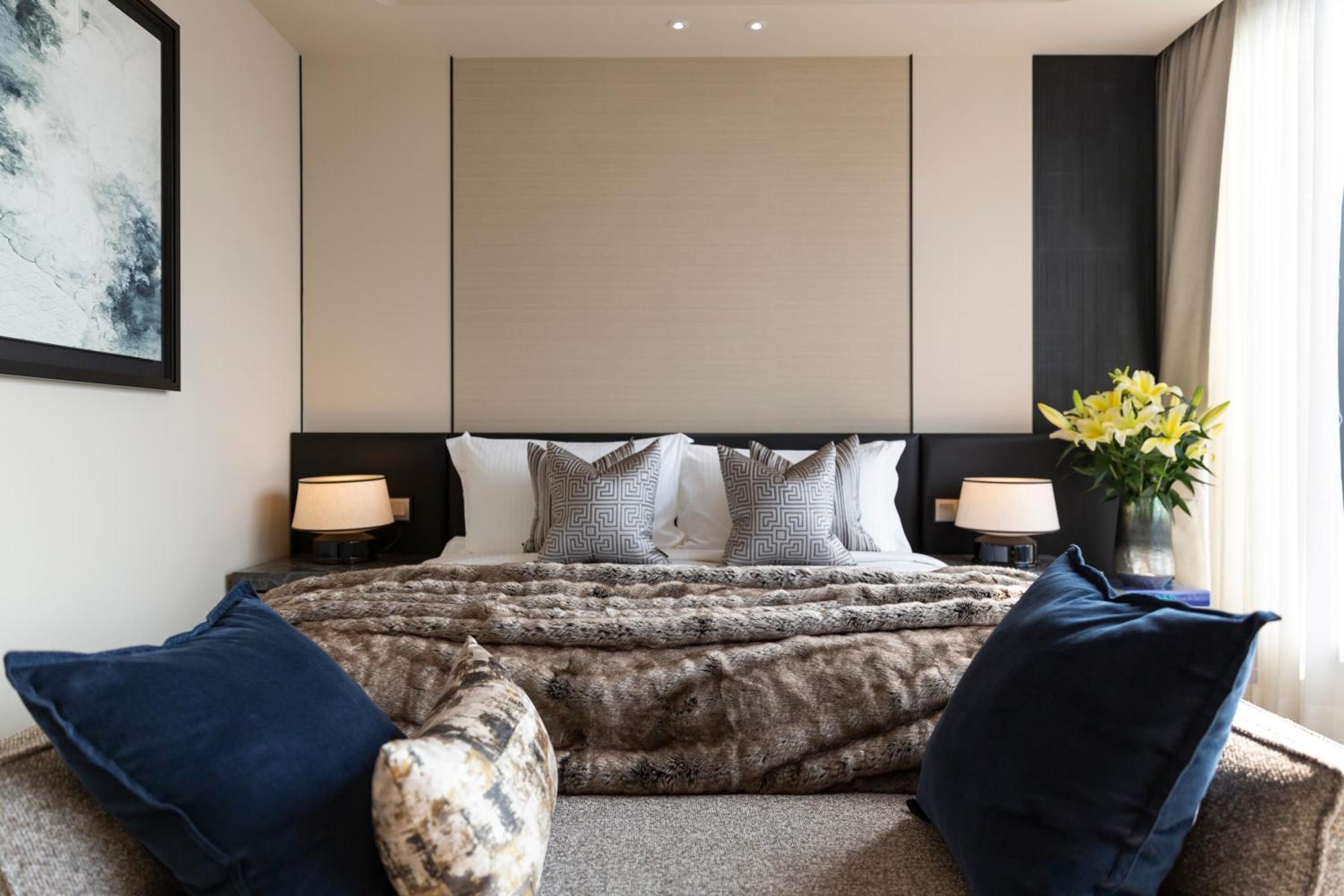 Ascott Thonglor Bangkok酒店 外观 照片 A bedroom at The Dorchester