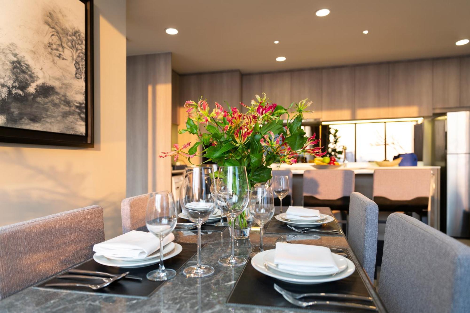 Ascott Thonglor Bangkok酒店 外观 照片 A dining room