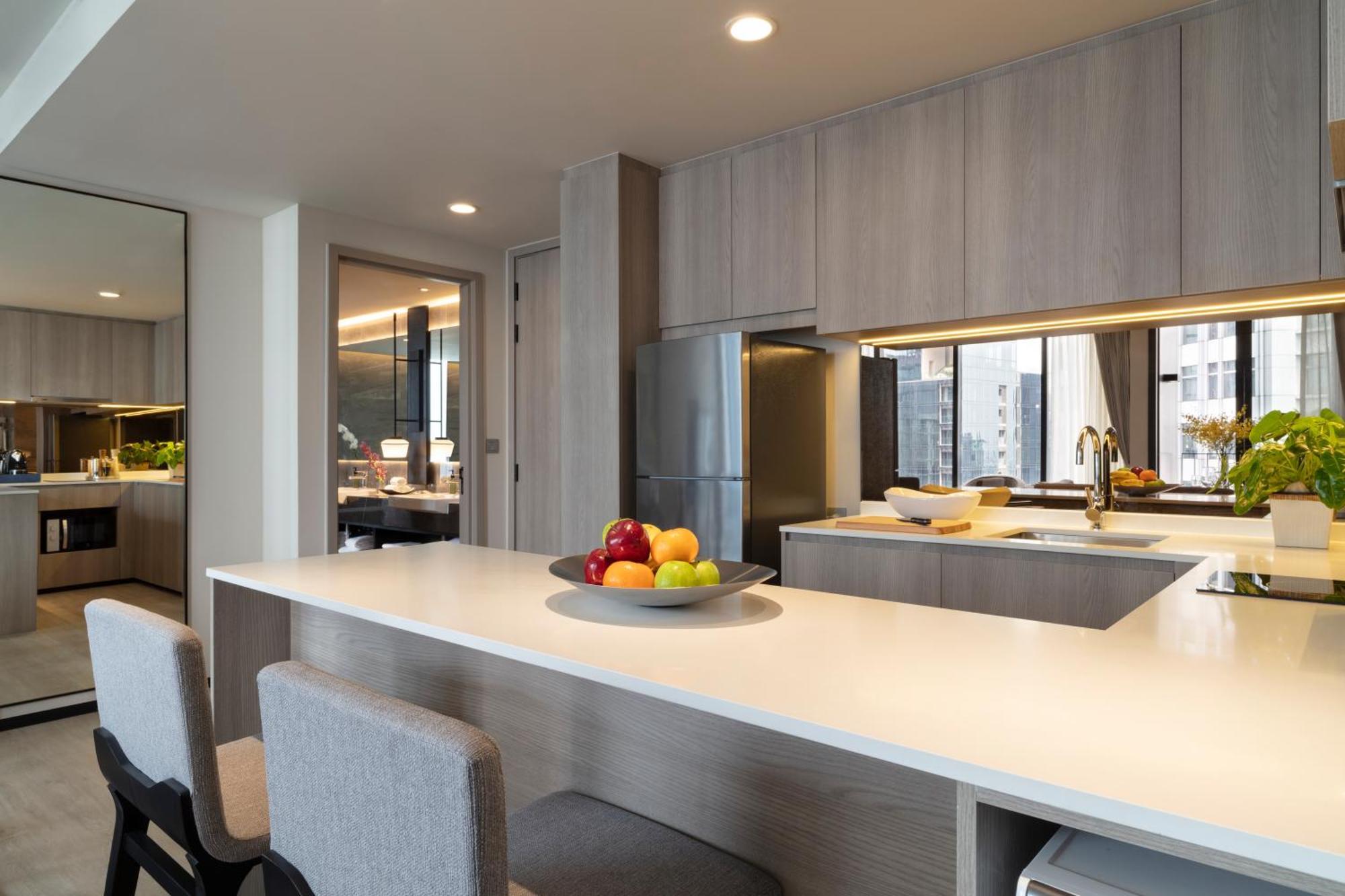 Ascott Thonglor Bangkok酒店 外观 照片 A kitchen in a condominium