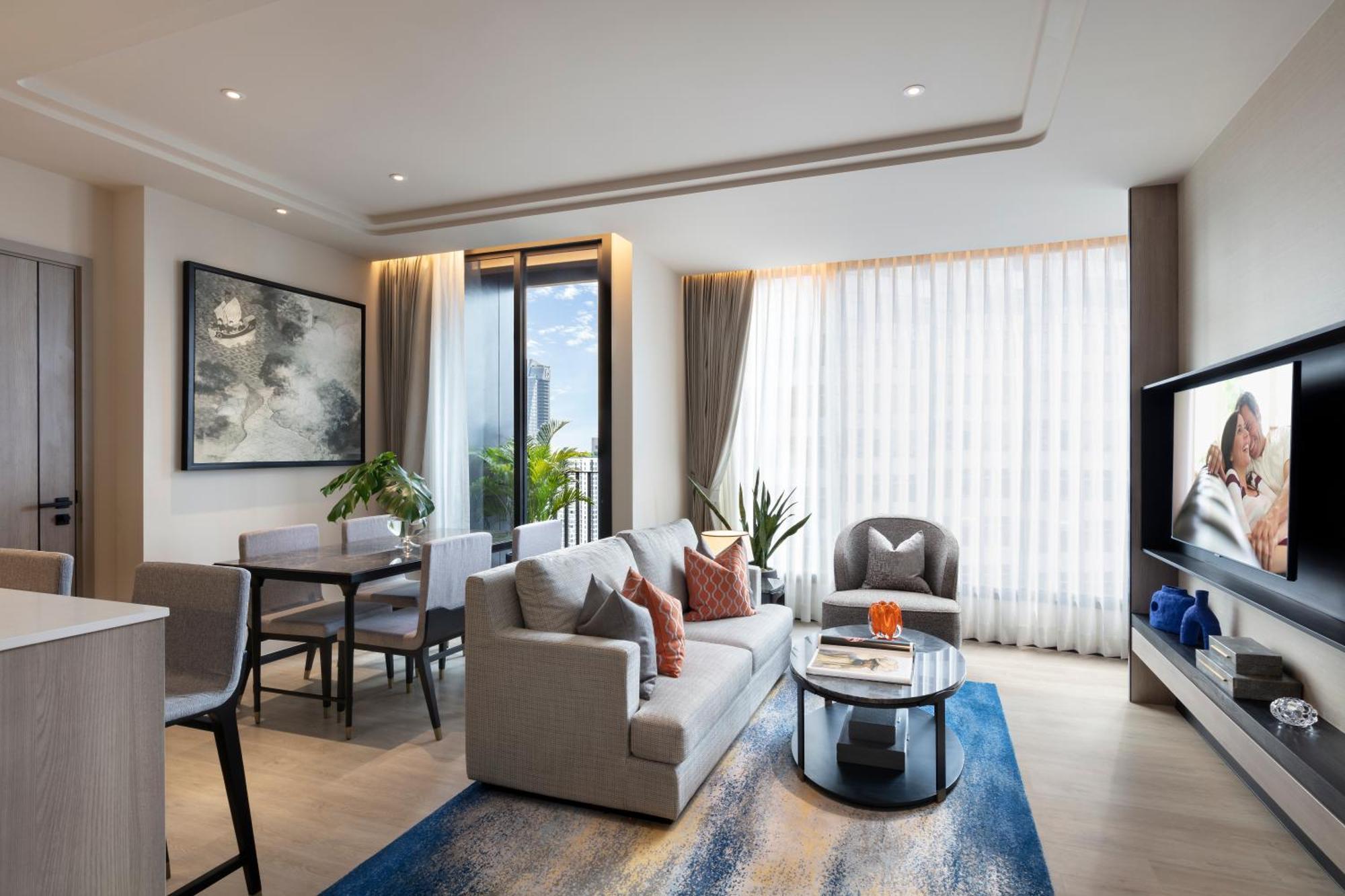Ascott Thonglor Bangkok酒店 外观 照片 Living room